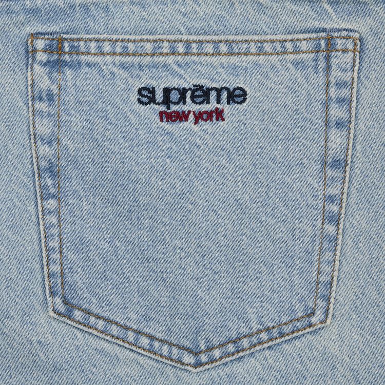 Джинсы Supreme Baggy Jean, Light Washed Indigo — фото 3