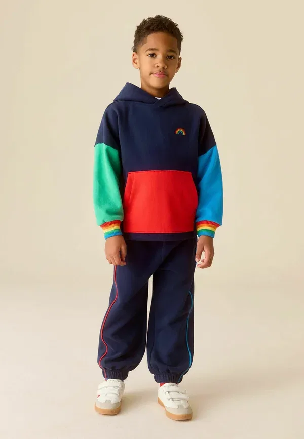 Костюм спортивный Little Bird, navy colourblock, цвет синий в цветовых блоках — фото 2