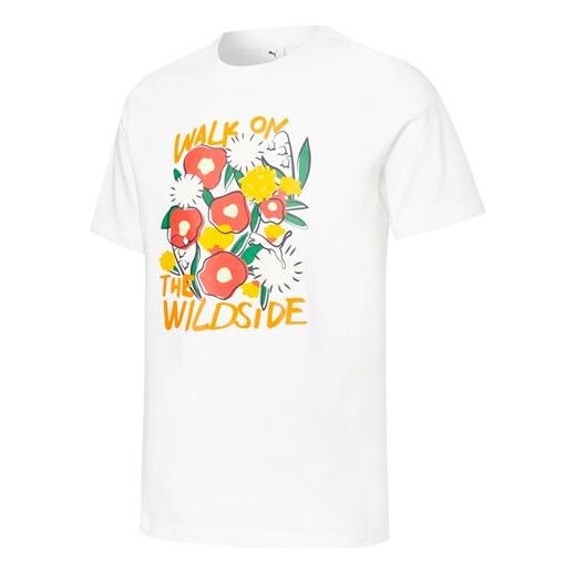 

Футболка x the beast t-shirt 'walk on the wildside' Puma, белый