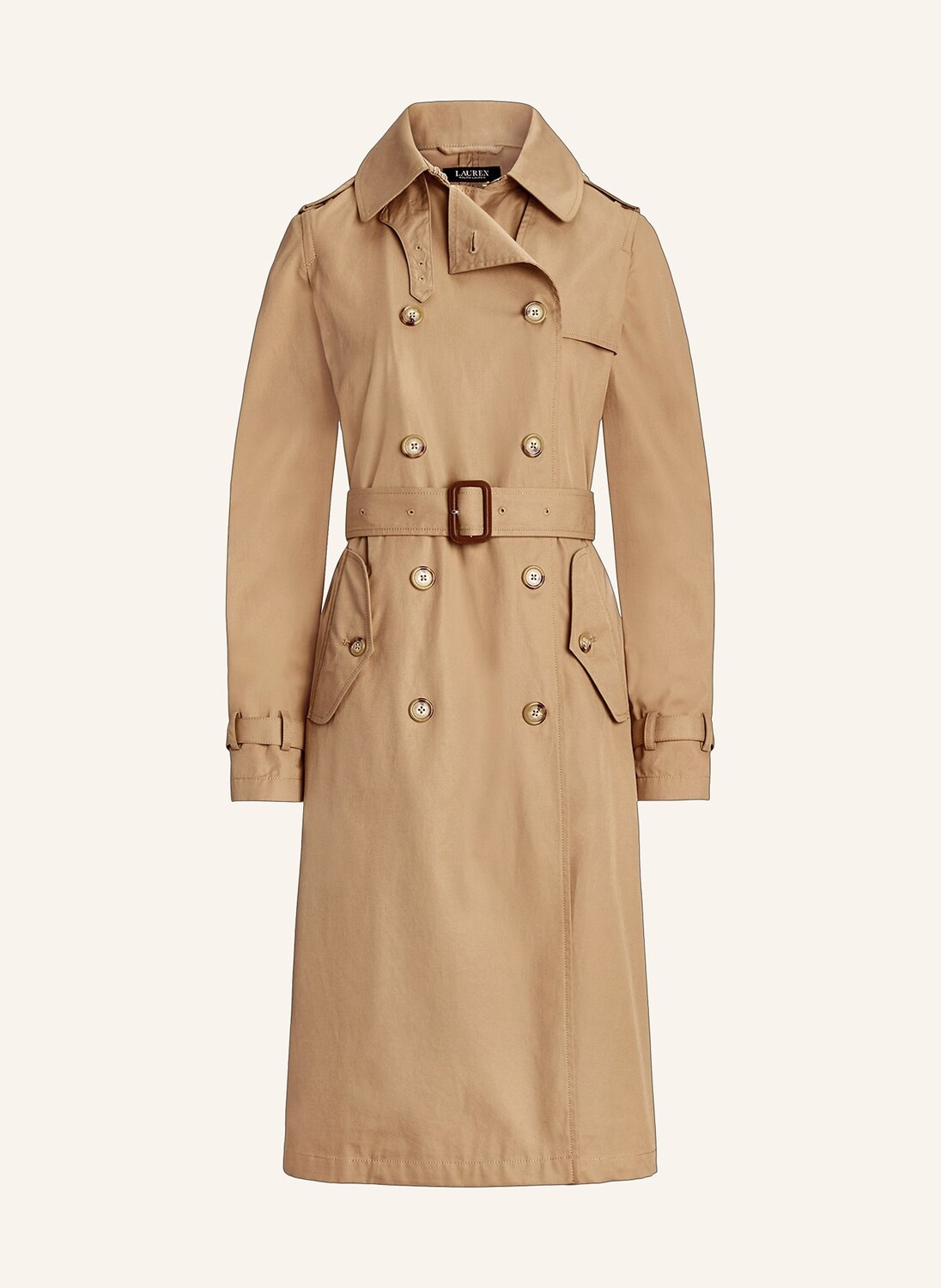 

Тренч LAUREN RALPH LAUREN, бежевый