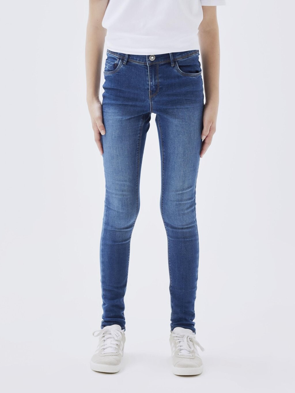 

Джинсы Skinny Fit Nkfpolly Pant Name it, цвет medium blue denim