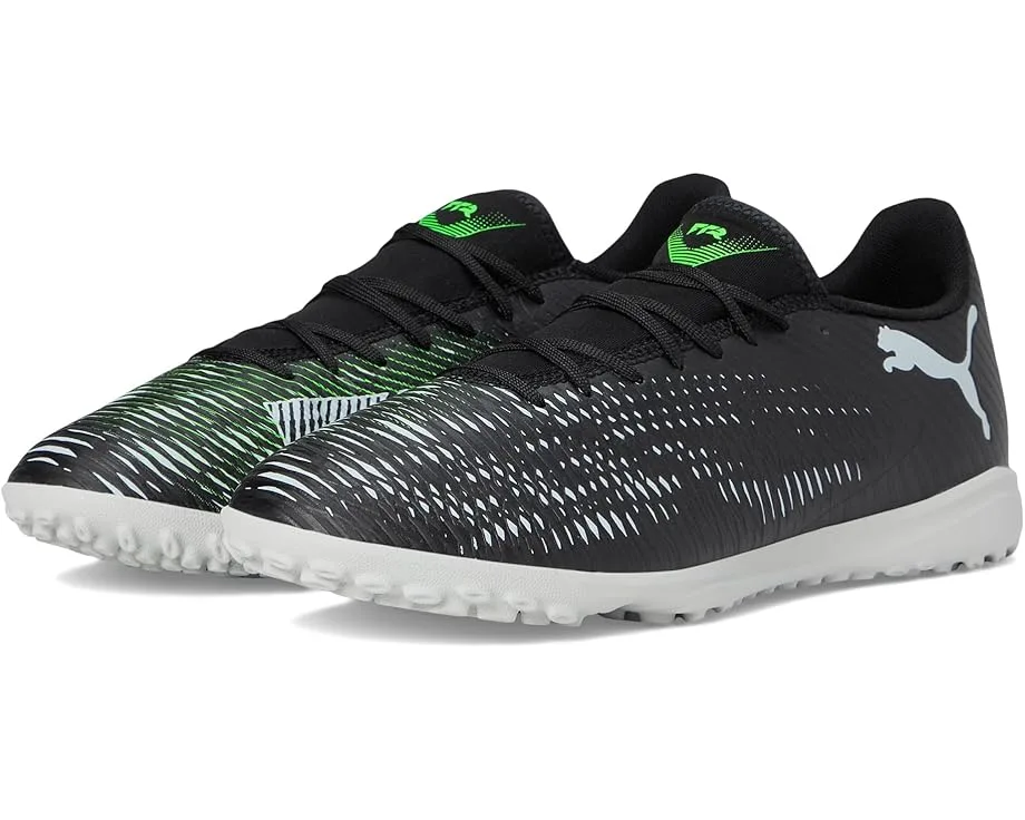 Кроссовки PUMA Future 8 Play Turf Trainer Soccer Cleats, Puma Black-Cool Light Gray-Fluo Green