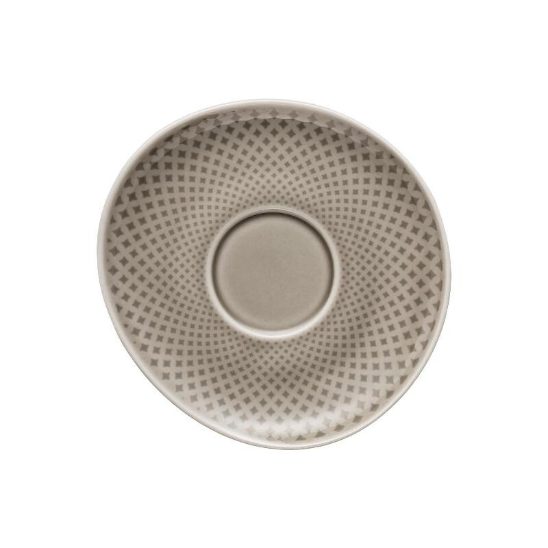 

Junto Pearl Grey - Фарфоровое блюдце для эспрессо 11 см Rosenthal, серый