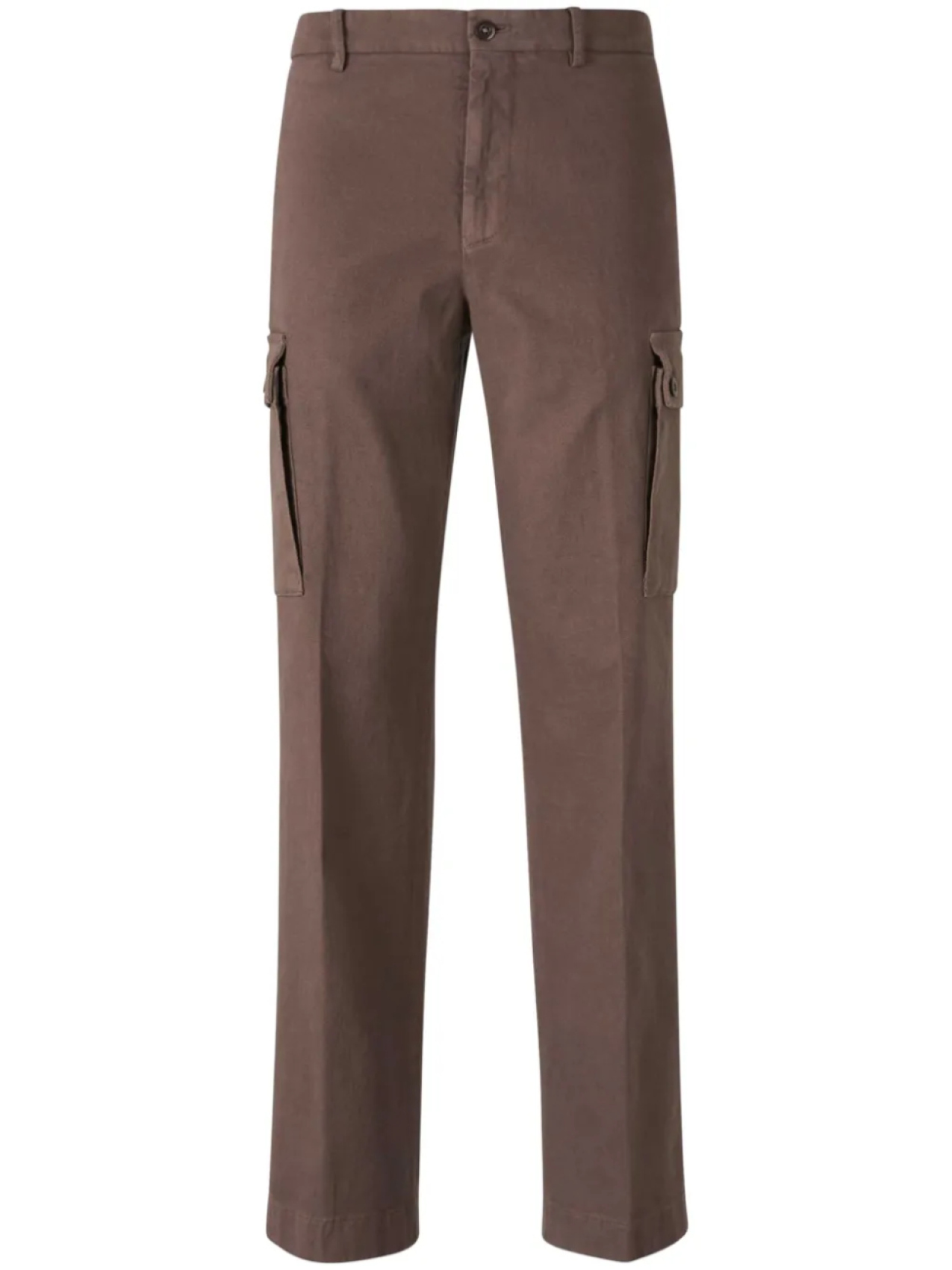 

Брюки-карго Berwich из твила, коричневый