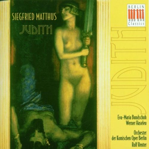 

CD диск Matthus / Reuter: Judith