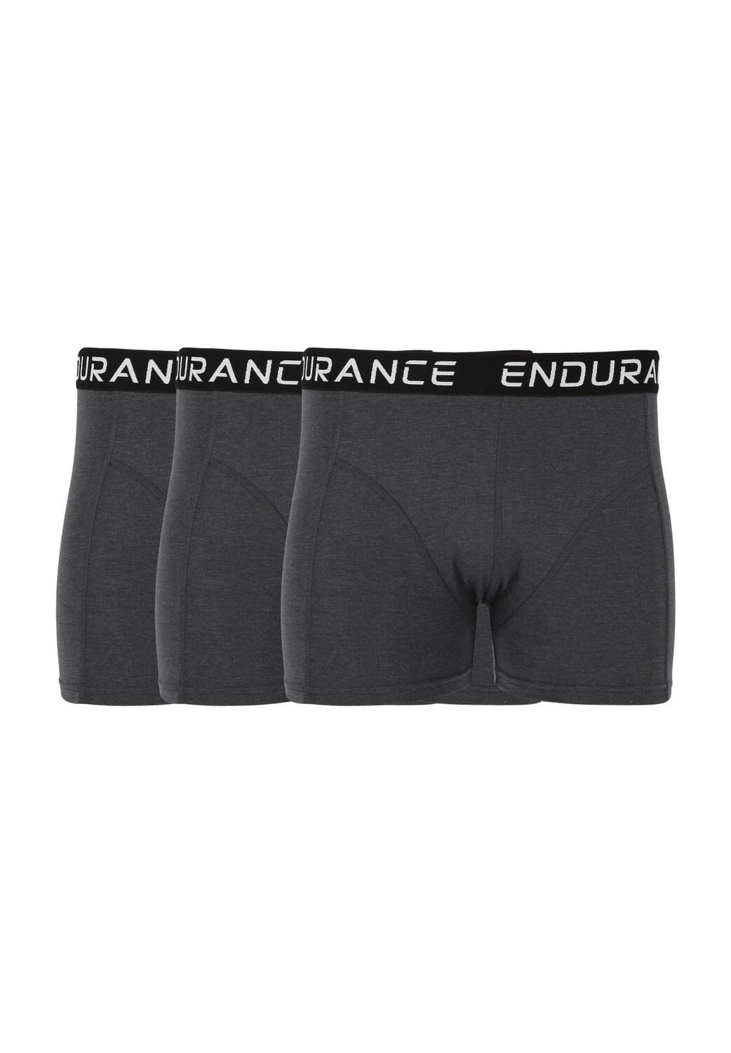 

Боксеры Burke в практичной упаковке из 3 штук ENDURANCE, цвет Dark Grey Melange