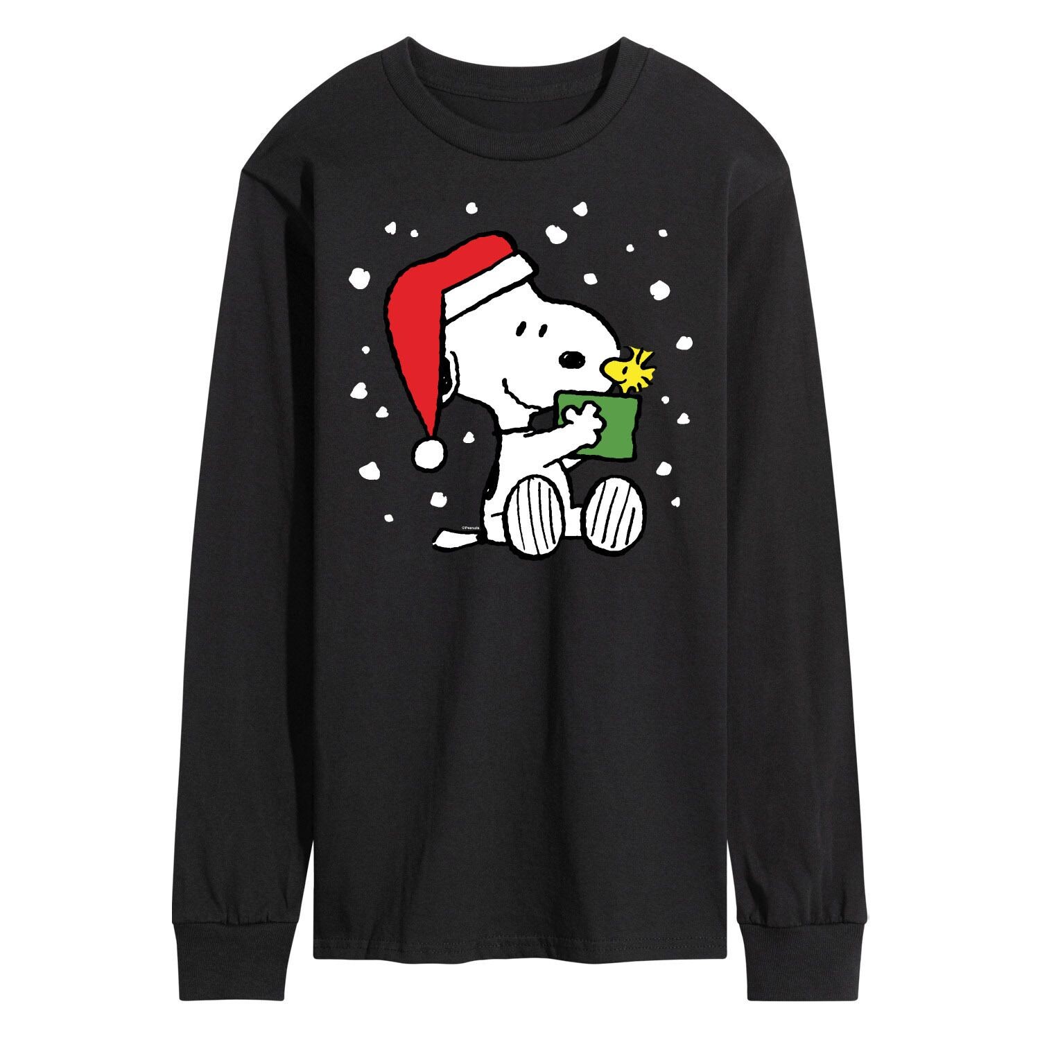 

Мужская футболка с длинным рукавом Peanuts Present Licensed Character