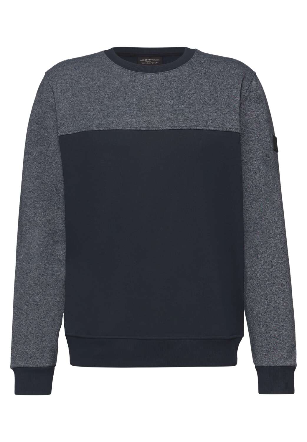 

Street One MEN Свитшот в темно-синем цвете