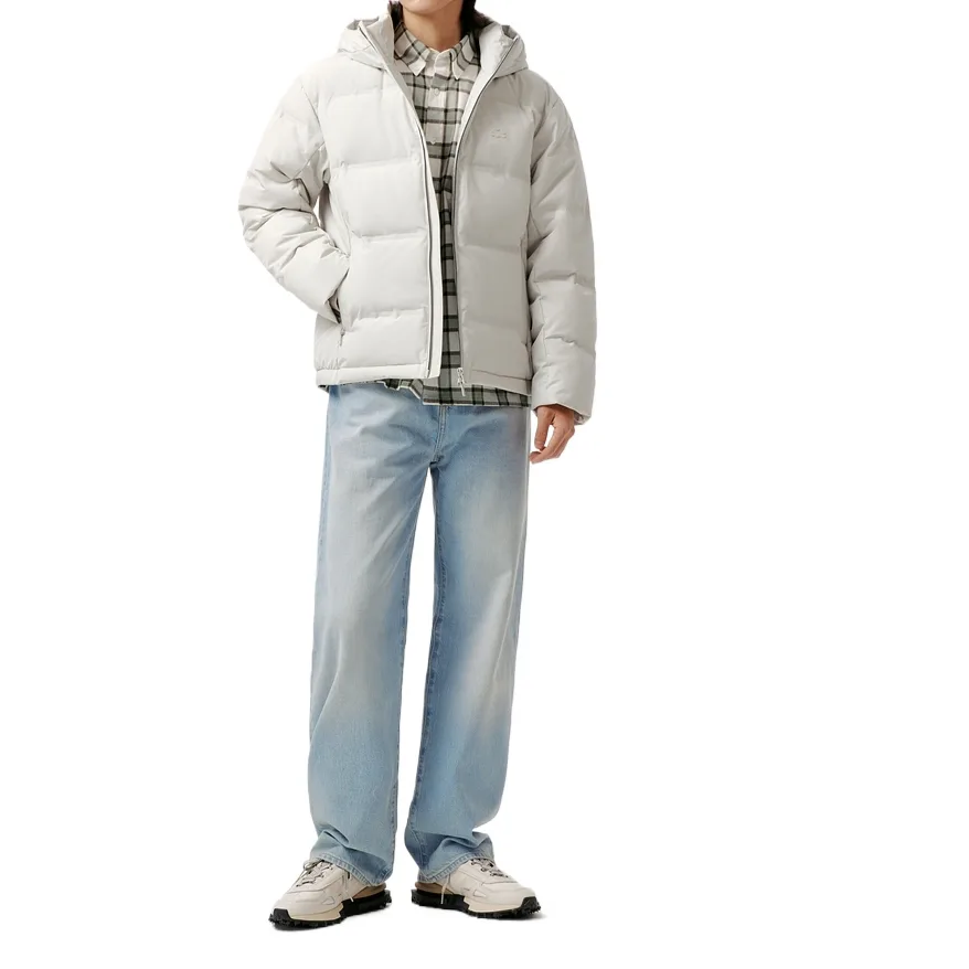 Пуховики и куртки мужские LACOSTE, BUQ/Light Gray — фото 4