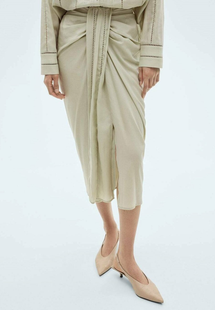 

Юбка Mango Pencil skirt, Light Green