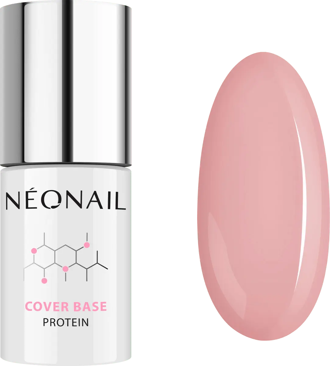 

UV Nagellac Cover Base Protein Natural Nude 7,2 мл NÉO