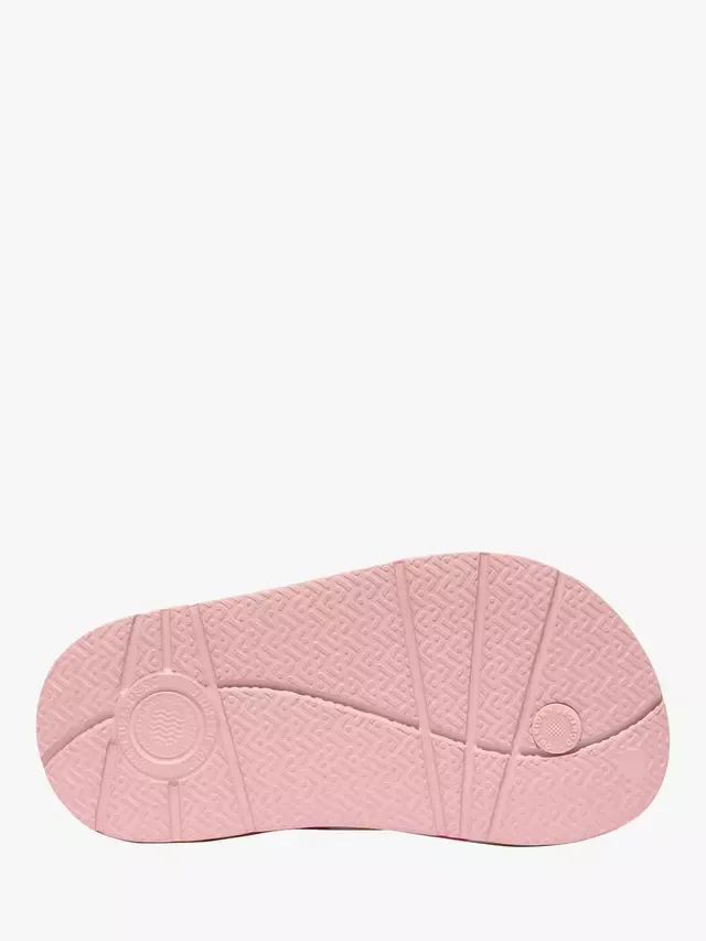 Детские шлепанцы iQuishion Swirly, розовые/разноцветные FitFlop — фото 4