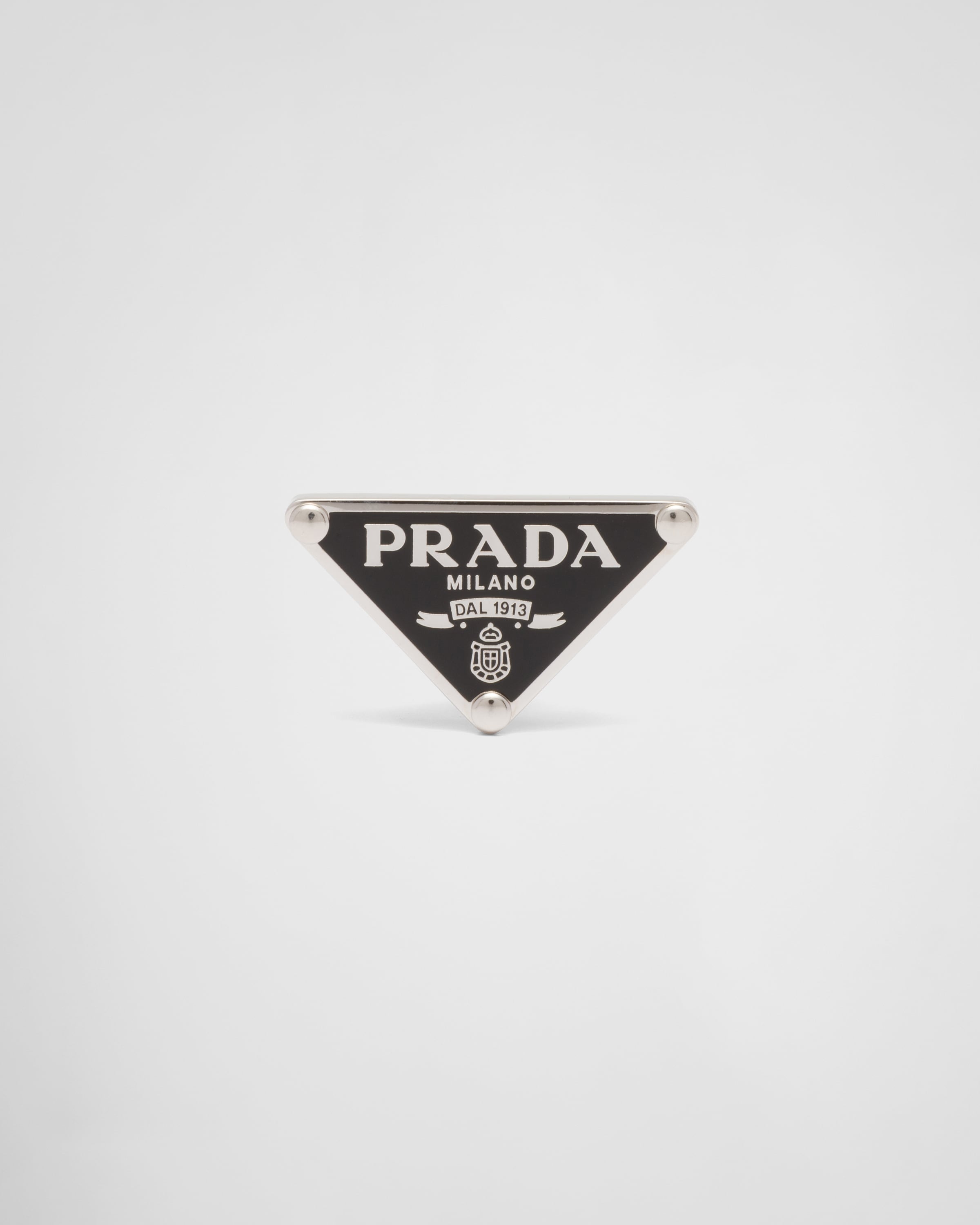

Одна серьга Prada Symbole для правого уха, черный