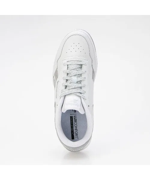 Унисекс кроссовки из искусственной кожи COURT ADVANCE Reebok бело-зелёные — фото 4