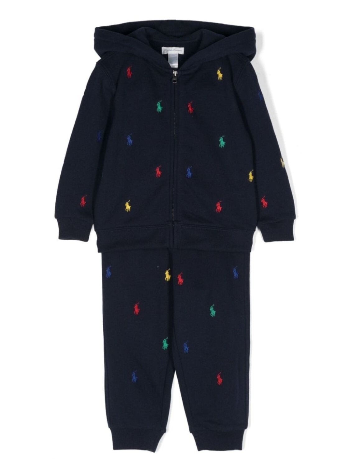 

Ralph Lauren Kids спортивный костюм с вышивкой Polo Pony, синий