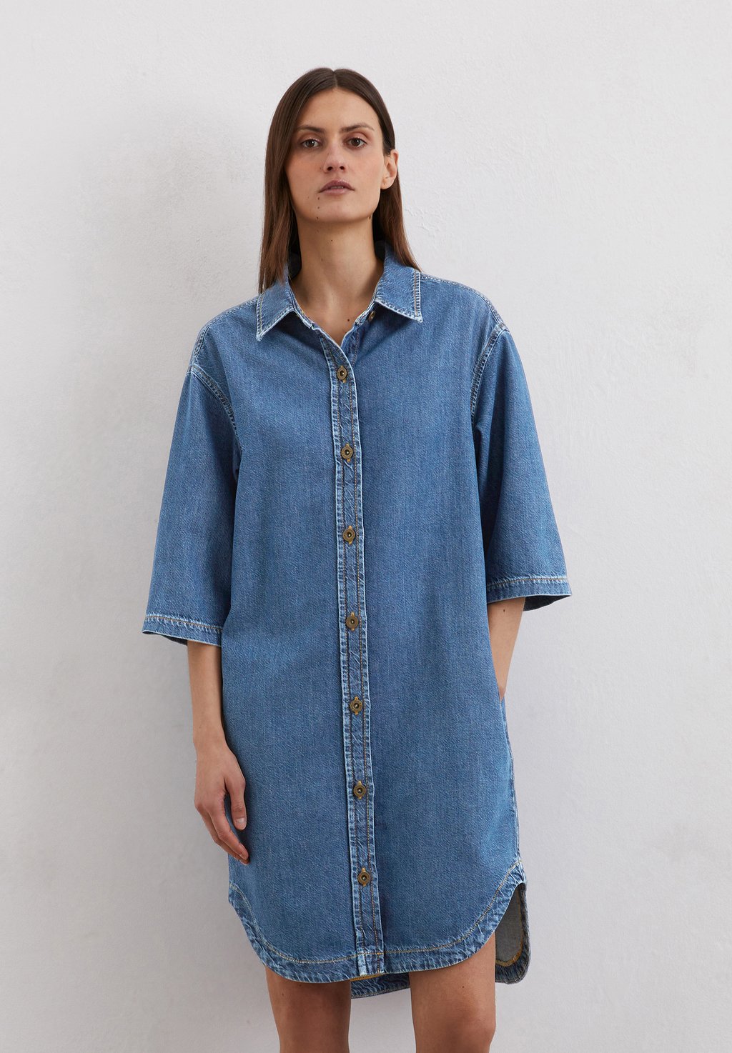 

Джинсовое платье H-SHAPE Marc O'Polo, цвет Clean Mid Blue Wash