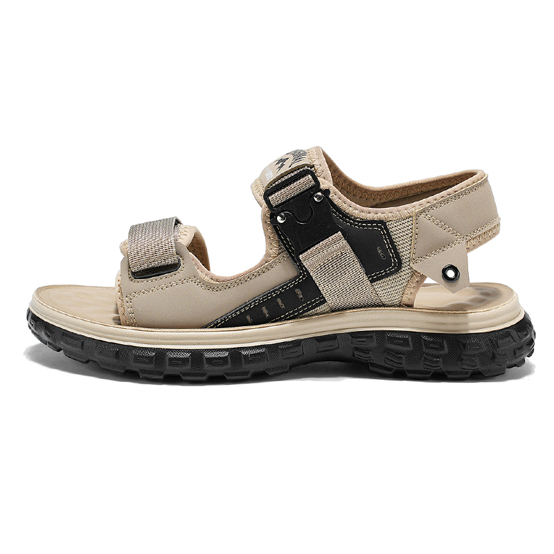 

LONGDUIZHANG Пляжные сандалии унисекс YC-SX2433 хаки Освежающие дышащие, цвет YC-SX2433 Khaki[Refreshing Breathable]