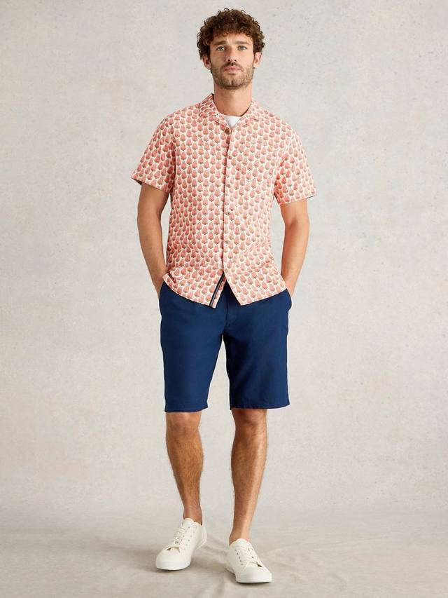 

Льняные хлопковые шорты с кулиской White Stuff, Dark Navy