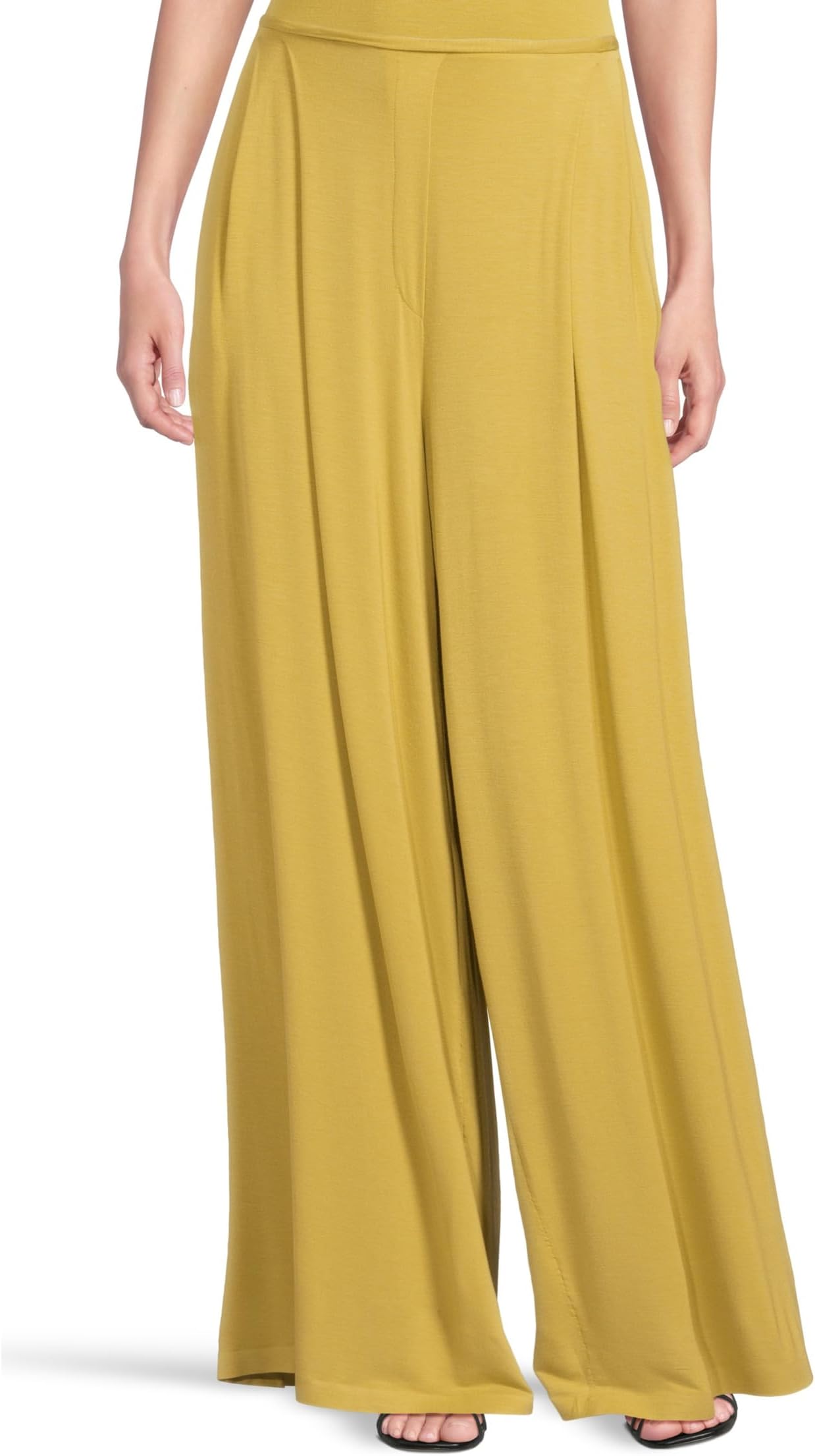 

Брюки Norma Kamali Pleat Pant, цвет Asparagus