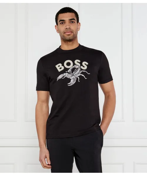 

Футболка te_bossfish Regular fit Boss Orange, черный