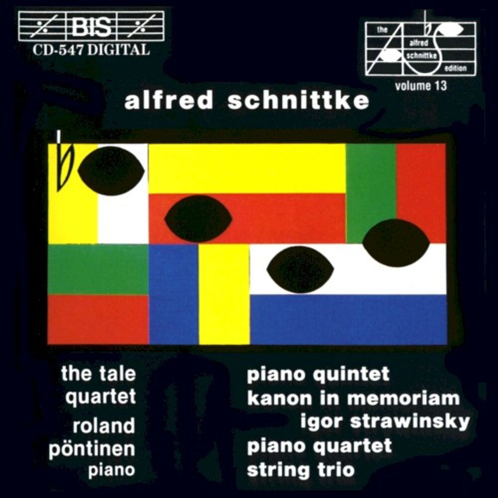 

Диск CD Schnittke: Piano Quintet / Kanon In Memoriam Igor Stravinsky / Piano Quartet / String Trio - Alfred Schnittke, Tale Quartet, Roland Pöntinen
