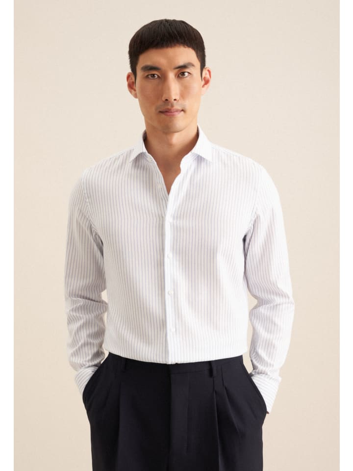 

Рубашка Seidensticker, светло-синий