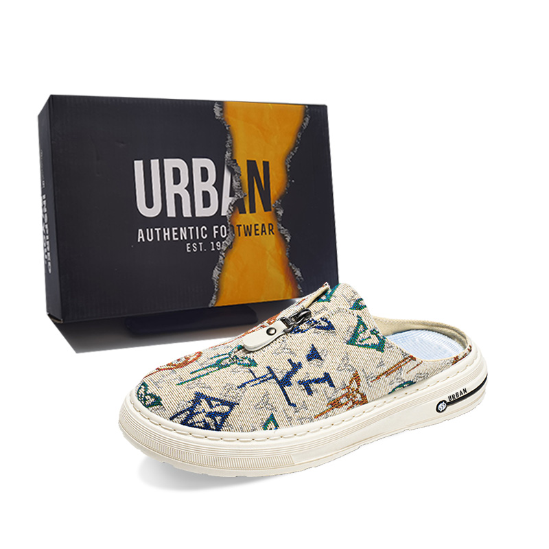 

Сандалии с закрытым носком мужские URBAN AUTHENTIC, Black