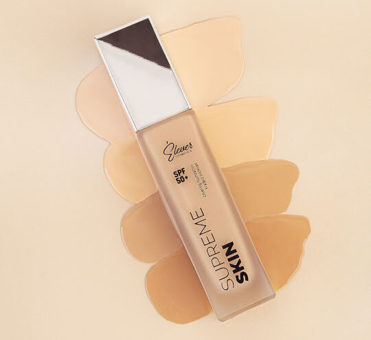 Медовый легкий тональный крем для лица 30 мл Supreme Skin SPF50+, EleverCosmetics — фото 3