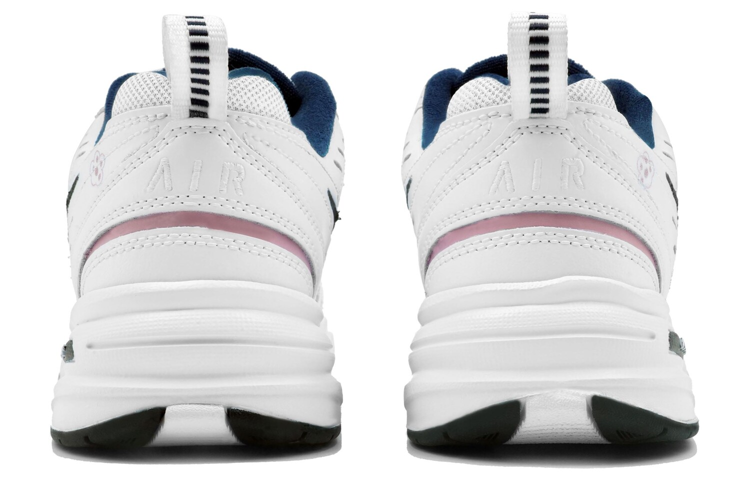 Кастомизированные кроссовки Nike Air Monarch 4 Chunky Sneakers Unisex, белый — фото 4