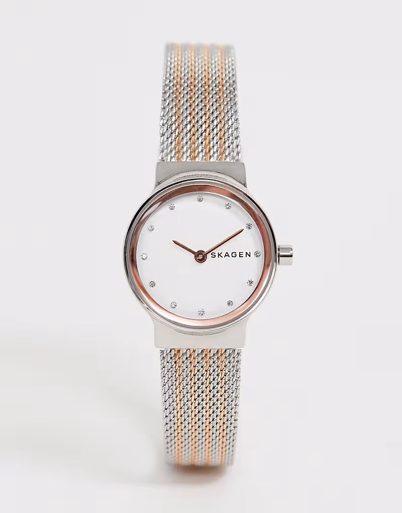 

Часы Skagen SKW2699 Freja из комбинированного металла с розовым золотом