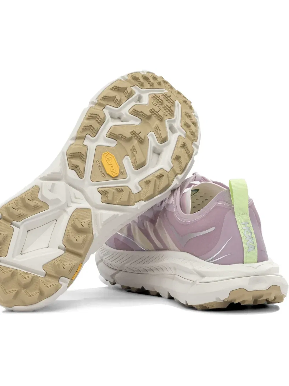 Кроссовки Mafate Speed 4 Lite с панельным дизайном HOKA, розовый — фото 4