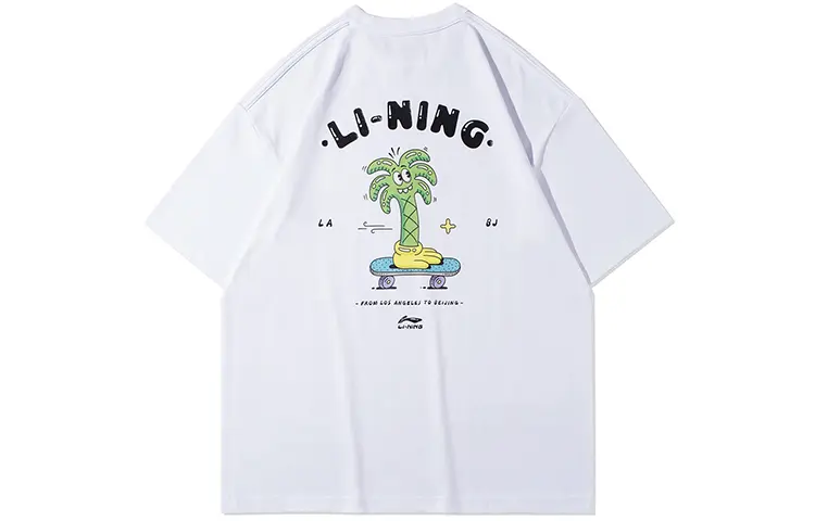 

Футболка Steven Harrington X Skateboard мужская белая Lining, белый
