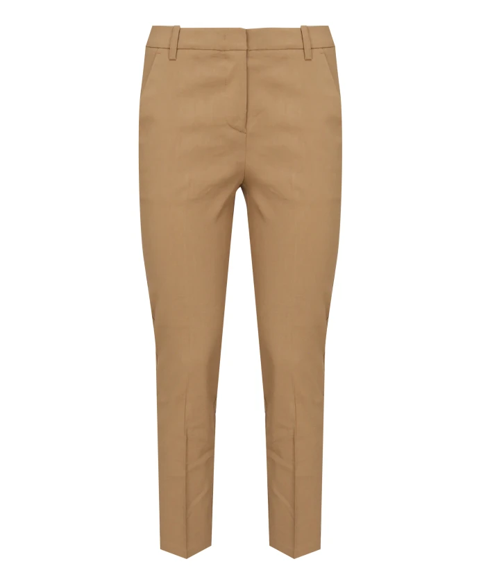 

Узкие брюки цвета ореха Pinko, коричневый