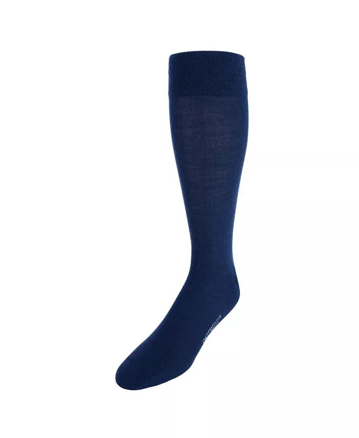 

Мужские носки Sutton Fine Merino Wool однотонные ребристые TRAFALGAR, синий