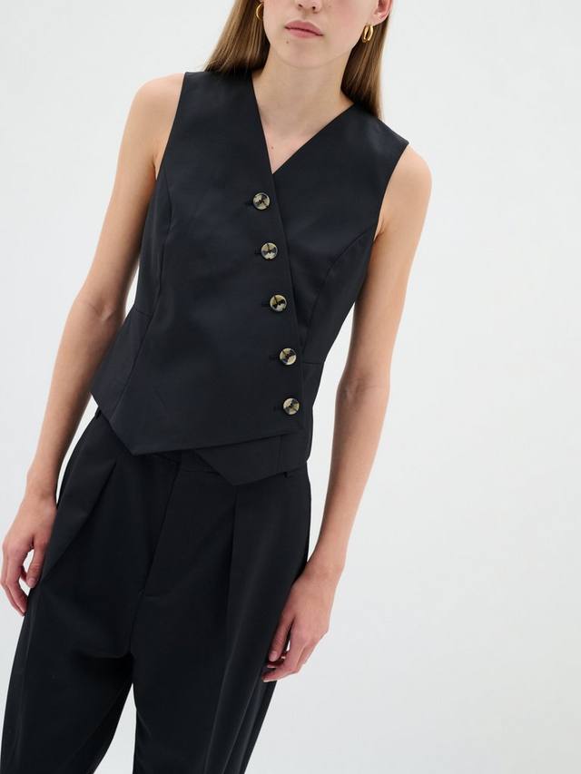 

Асимметричный жилет yaeko InWear, черный