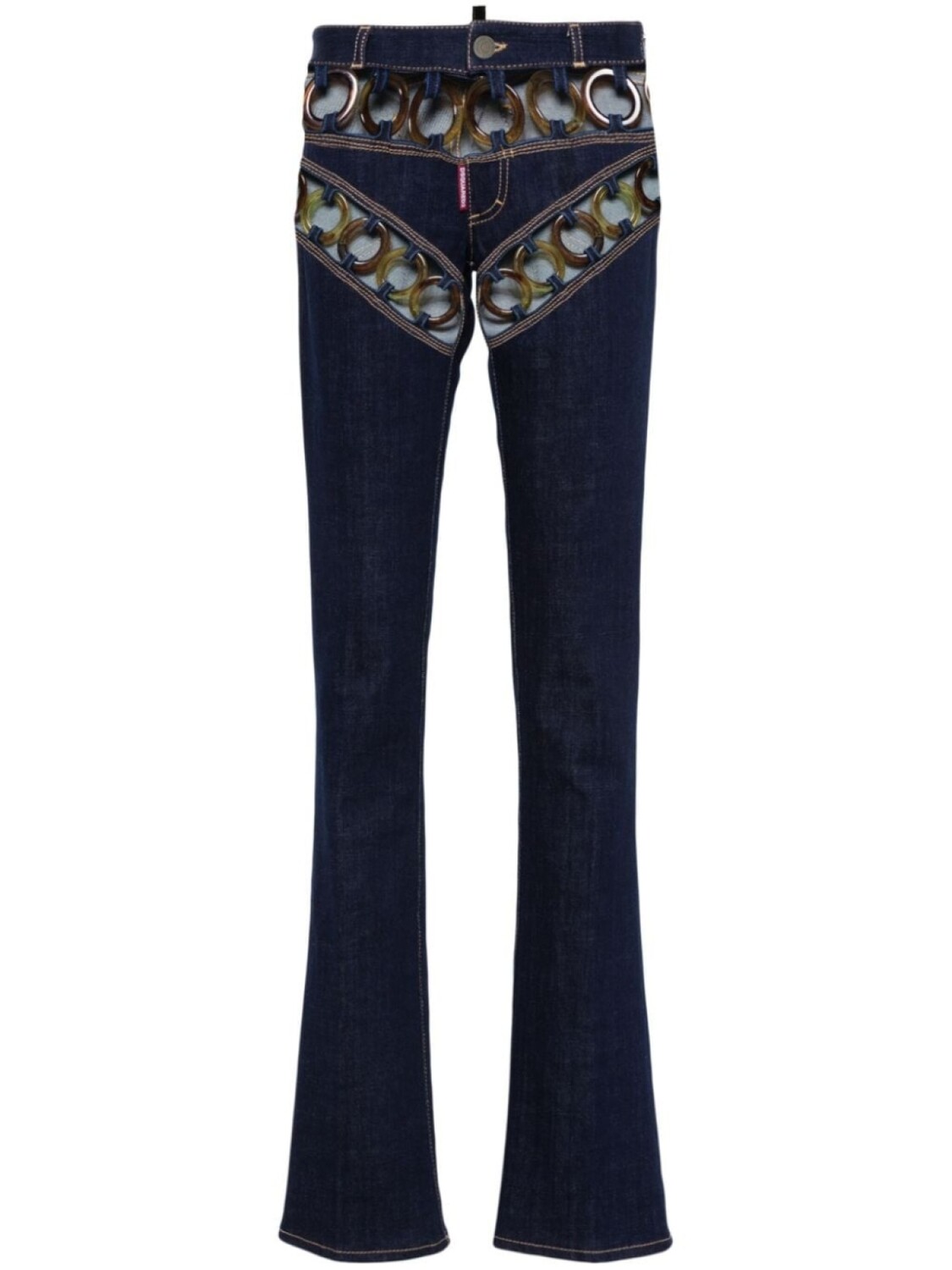 

Dsquared2 расклешенные джинсы Woodstock Trumpet, синий