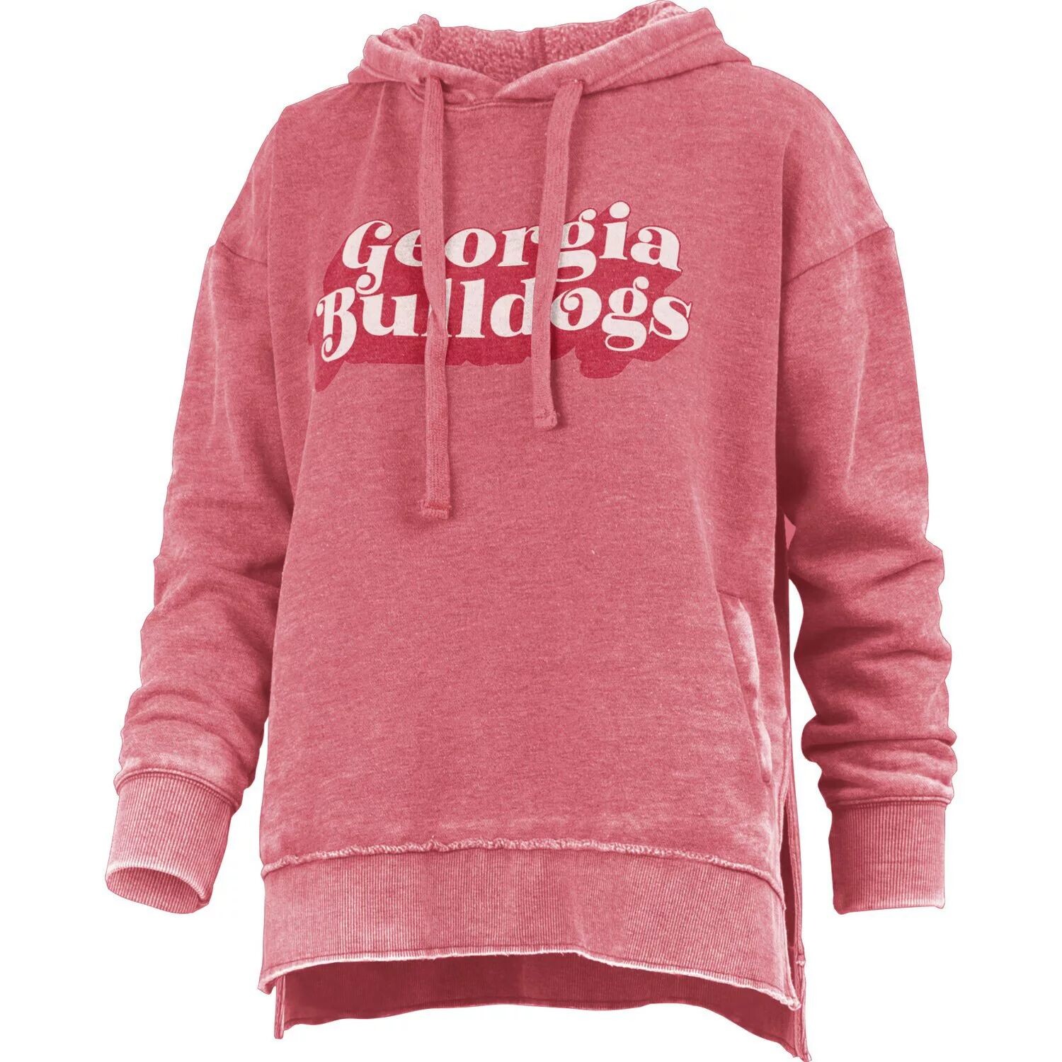

Женский пуловер с капюшоном для прессы Red Georgia Bulldogs Vintage Falkland