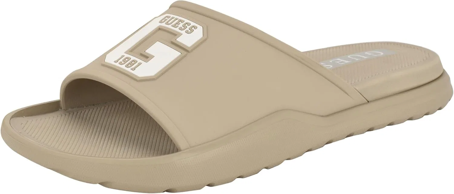 Мужские шлепанцы GUESS Metzer, Light Natural Multi 110