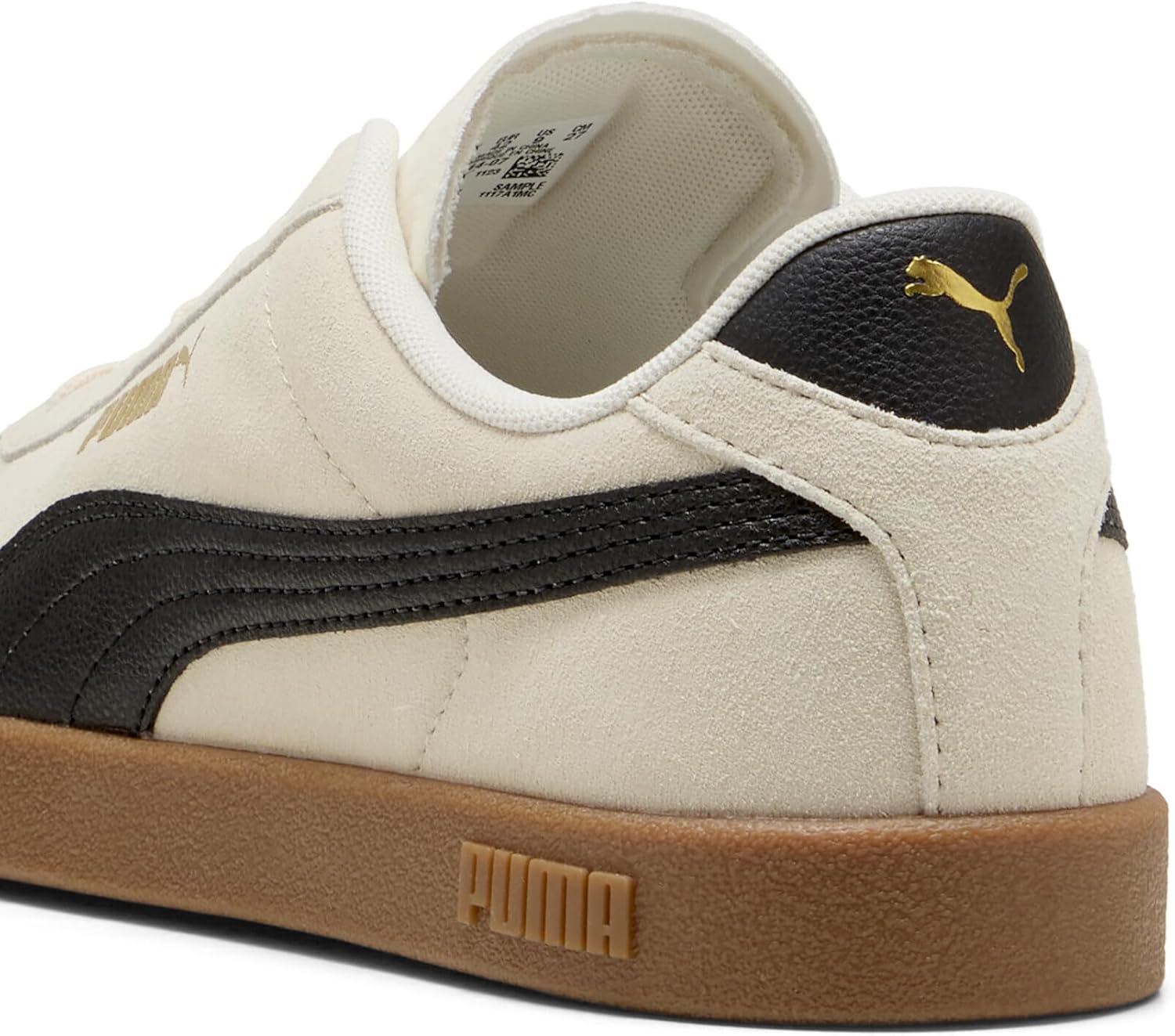 Кроссовки Puma для взрослых, унисекс, черный/золотой — фото 3