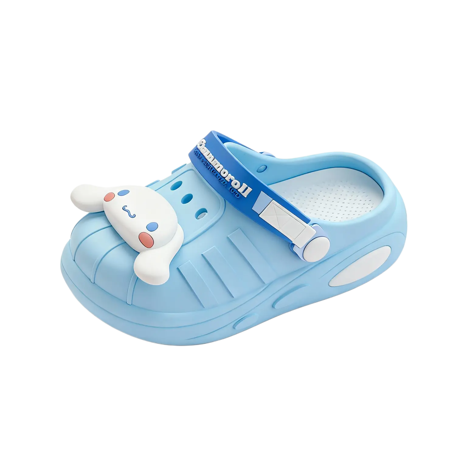 

Детские домашние тапочки EVA с мультяшным принтом Sanrio, синий