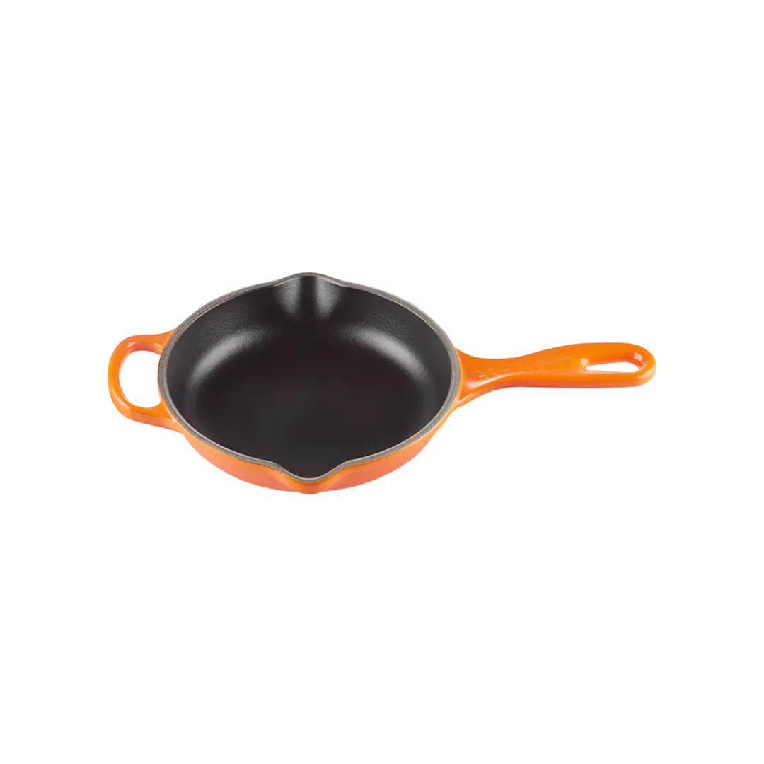 

Чугунная круглая сковорода Le Creuset, апельсин