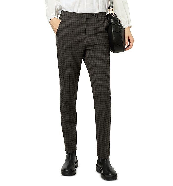 

Gerard Darel Noelie Узкие брюки в клетку, серый