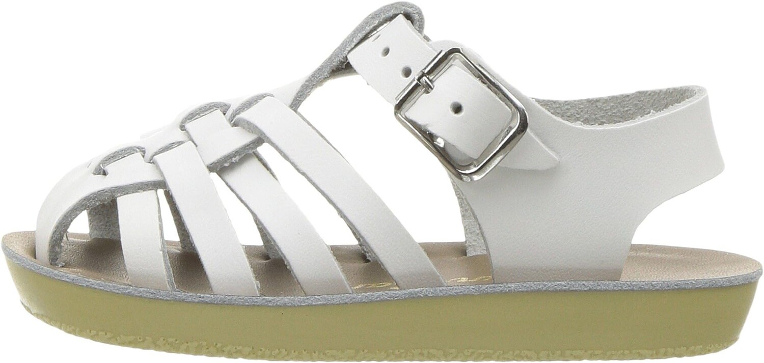 Сандалии на плоской подошве Sun-San - Sailors Salt Water Sandal by Hoy Shoes, белый — фото 4