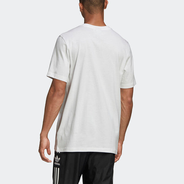 Футболка оригиналы sst вышитые с коротким рукавом Adidas, белый — фото 4
