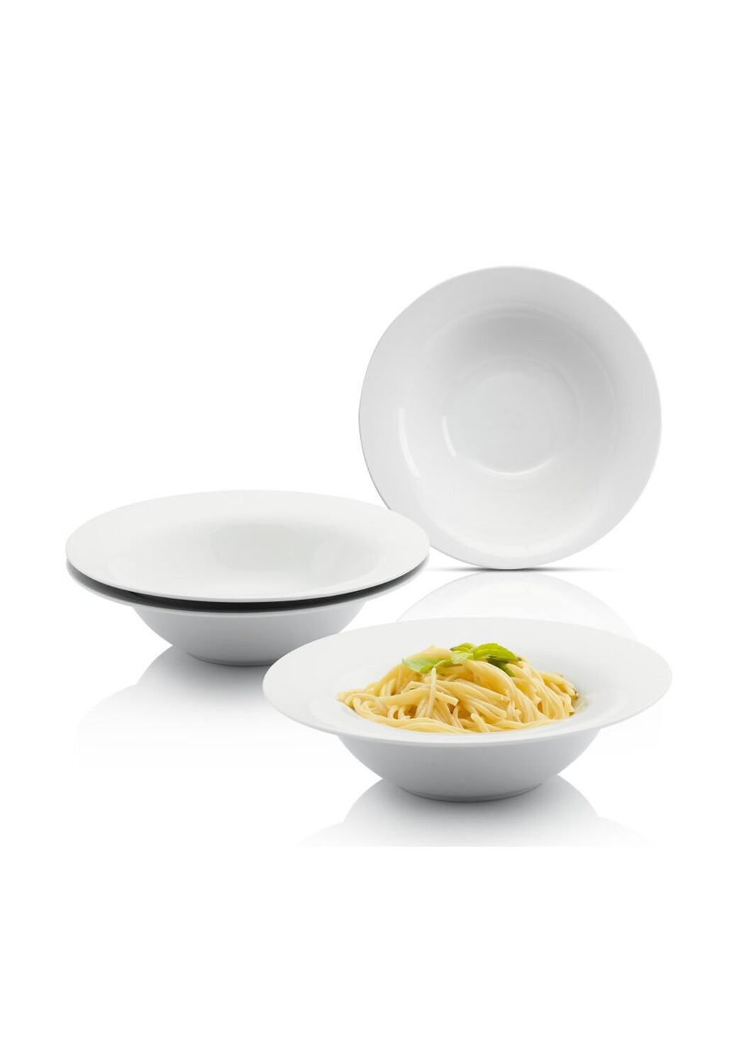 

Фарфоровый сервиз Новый Порт Sänger, weiß - pastateller 4-teilig