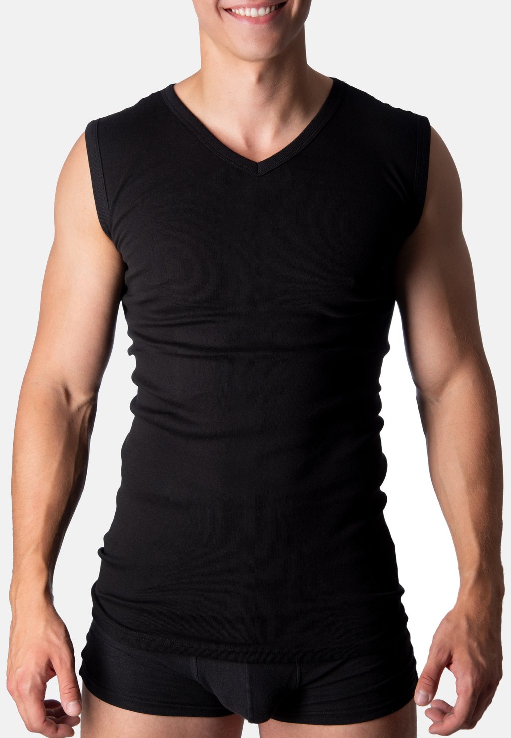 

Базовый слой V-NECK 2ER PACK CLASSIC Black Snake, черный