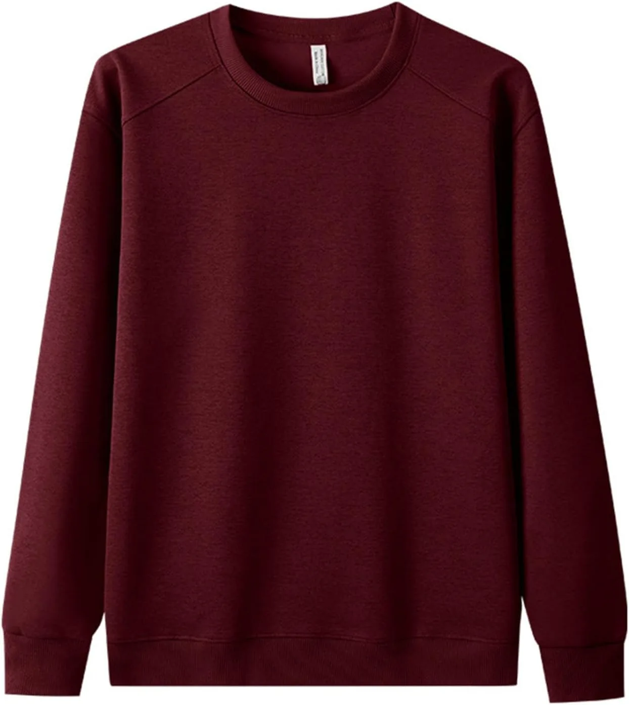 

Мужская футболка Casual Solid Color Loose Crewneck