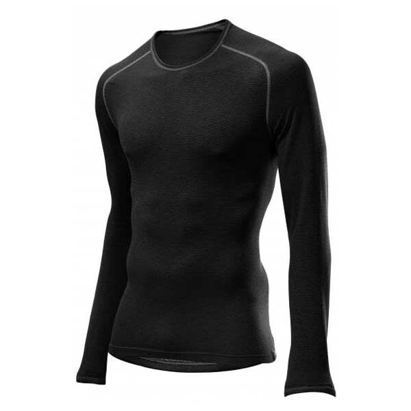 

Кофта мужская Loeffler Transtex Warm Black облегающая, черный
