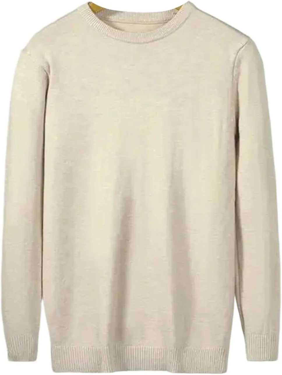 

Мужской длинный вязаный свитер с длинными рукавами, теплый и легкий