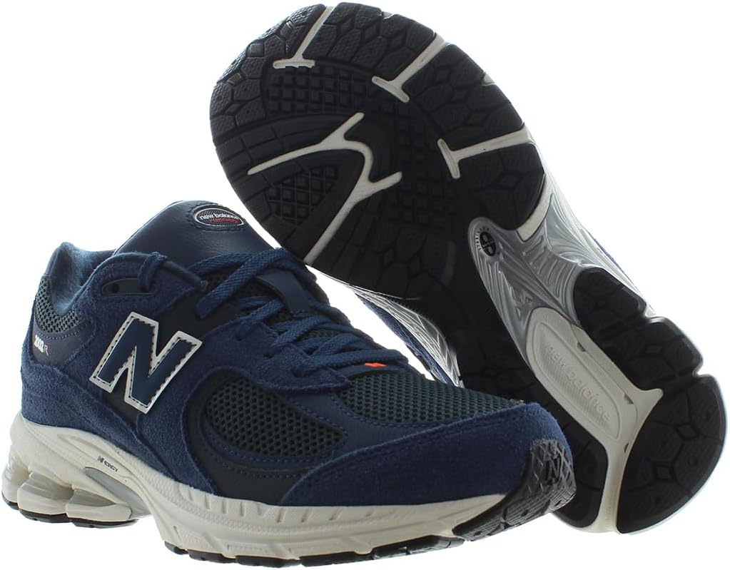 Кроссовки New Balance 2002 для мальчиков, черный/синий — фото 2